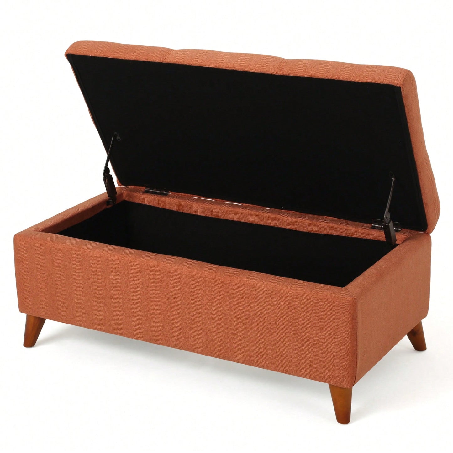 Multi-Functional Storage Ottoman With Stylish Design And Hidden Compartment For Living Room Organization