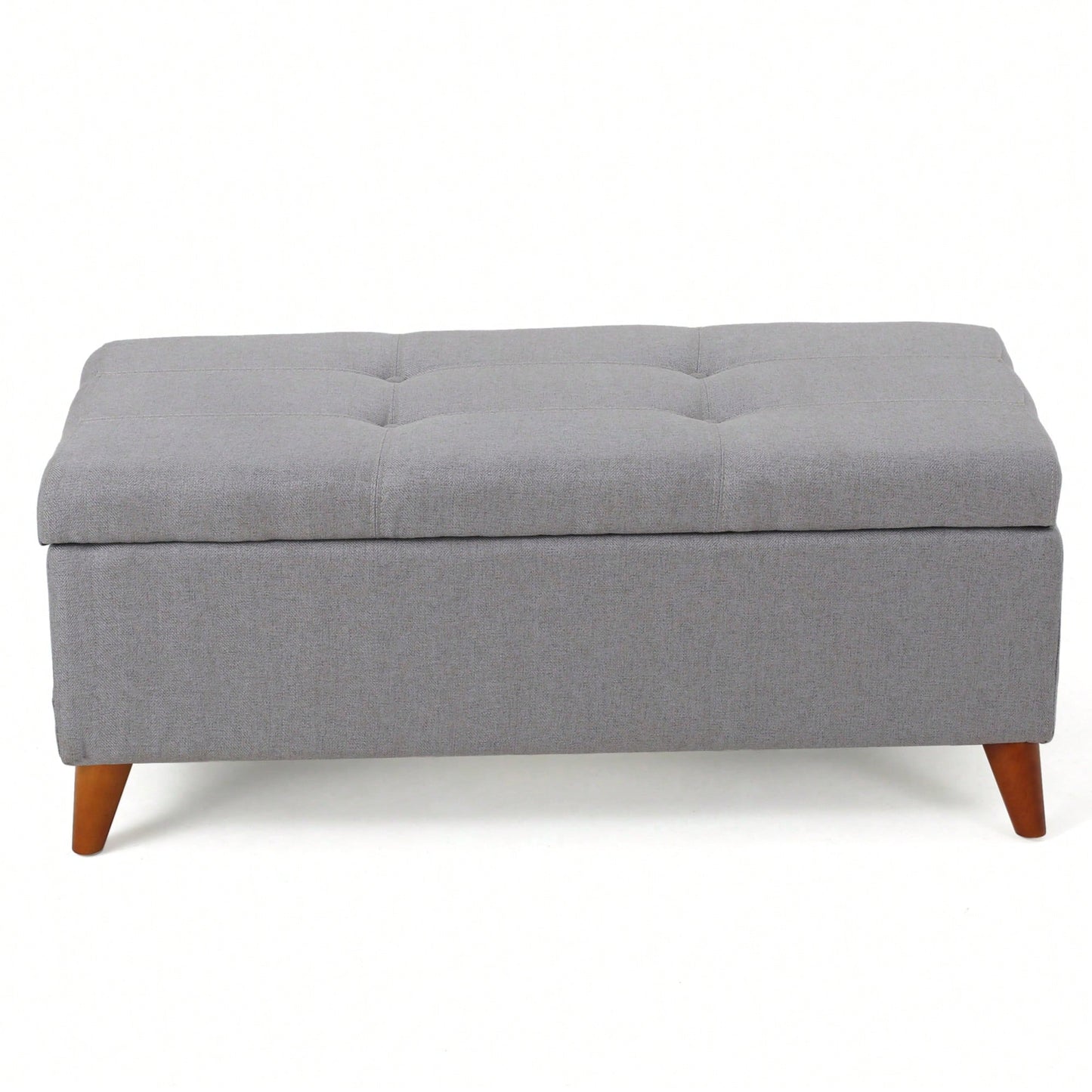Multi-Functional Storage Ottoman With Stylish Design And Hidden Compartment For Living Room Organization