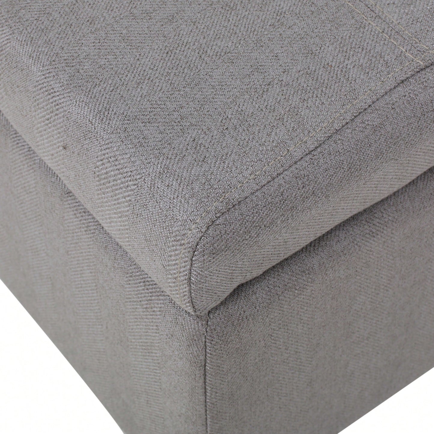 Multi-Functional Storage Ottoman With Stylish Design And Hidden Compartment For Living Room Organization
