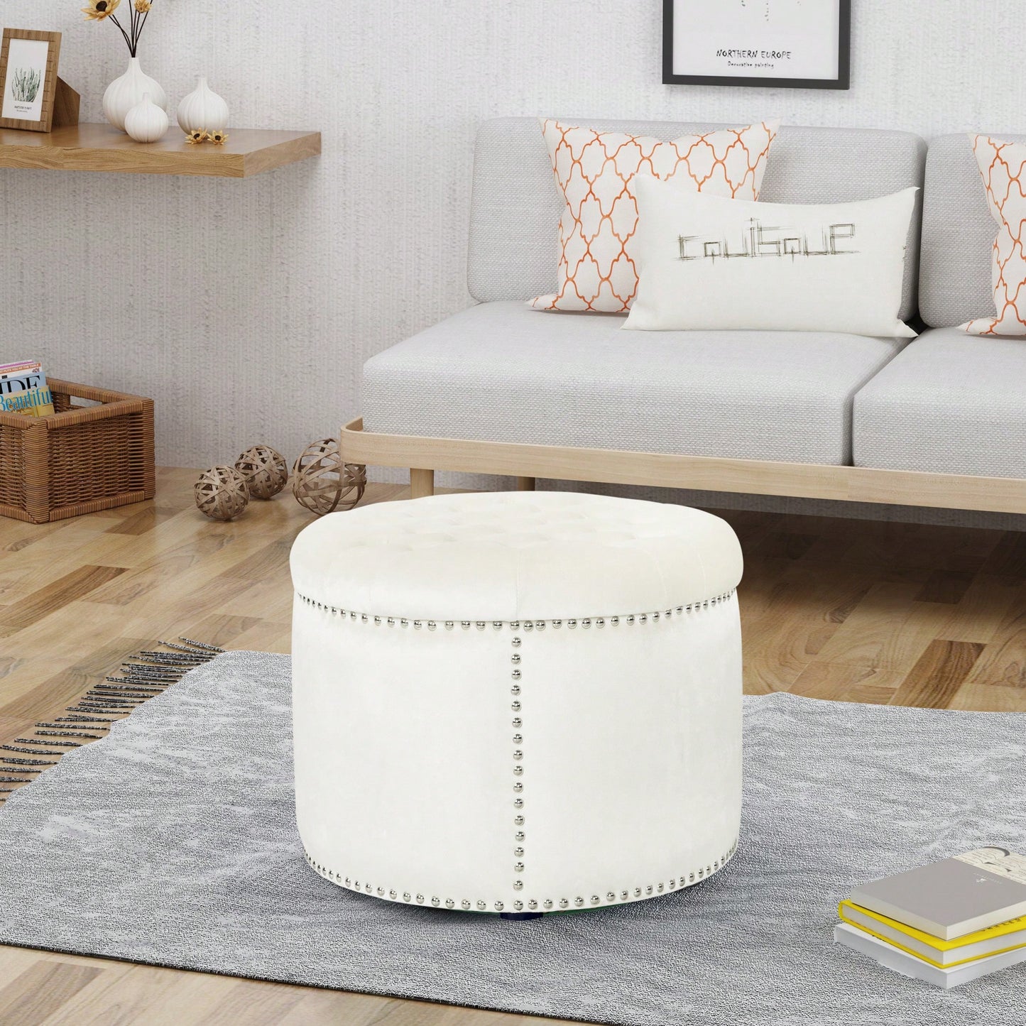 Stylish And Versatile Ottoman For Ultimate Comfort And Chic Home Decor
