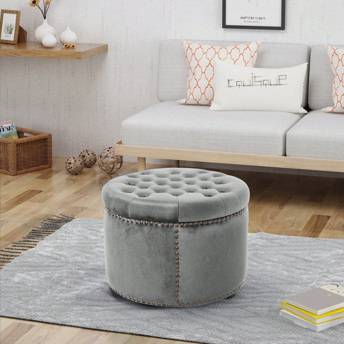 Stylish And Versatile Ottoman For Ultimate Comfort And Chic Home Decor