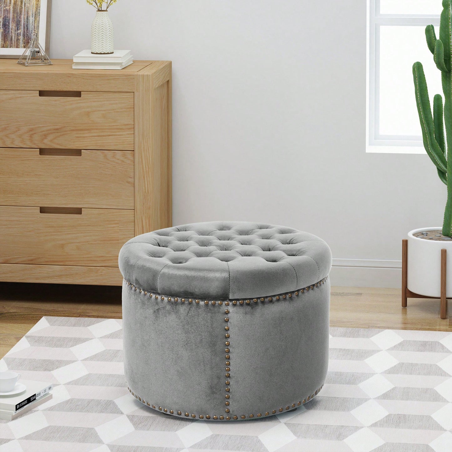 Stylish And Versatile Ottoman For Ultimate Comfort And Chic Home Decor