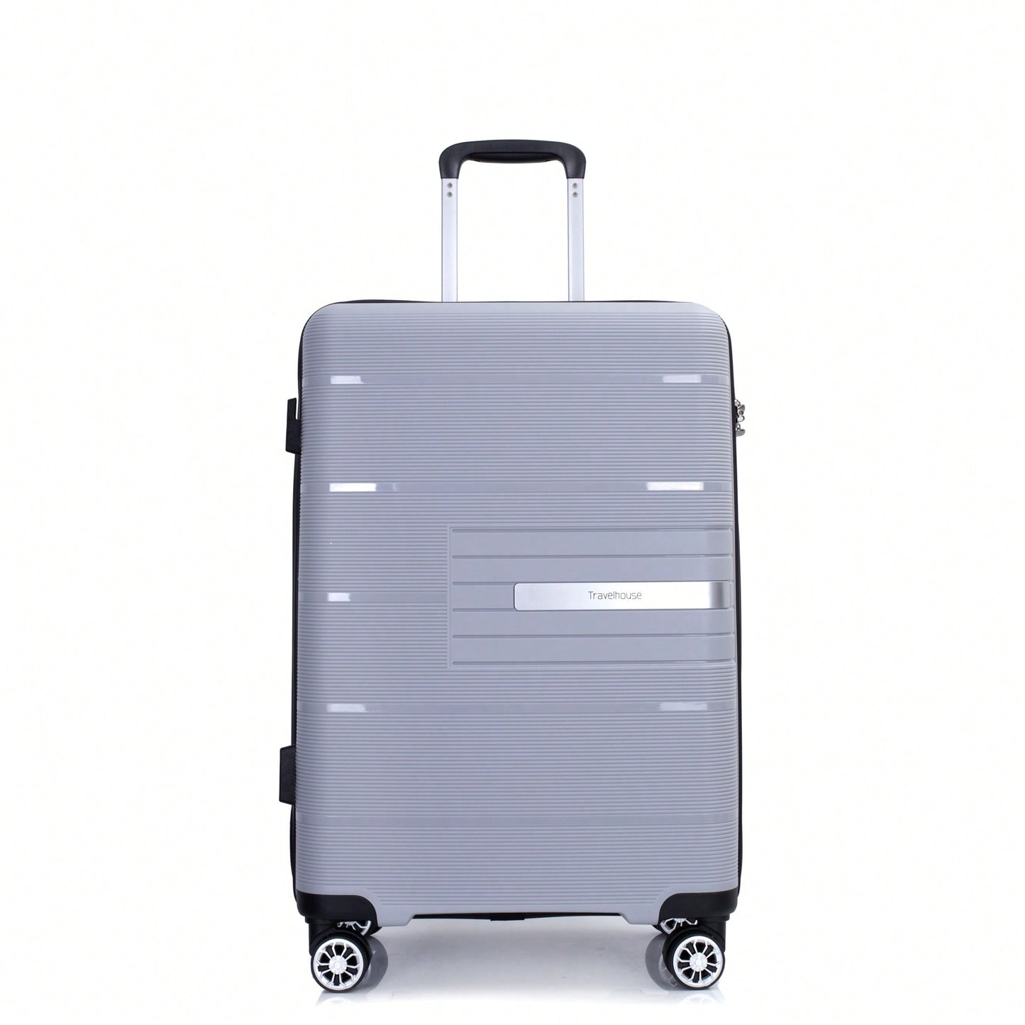 Light Green 3-Piece Hardshell Luggage Set With Double Spinner Wheels, TSA Lock, Lightweight & Durable (20/24"/28")"