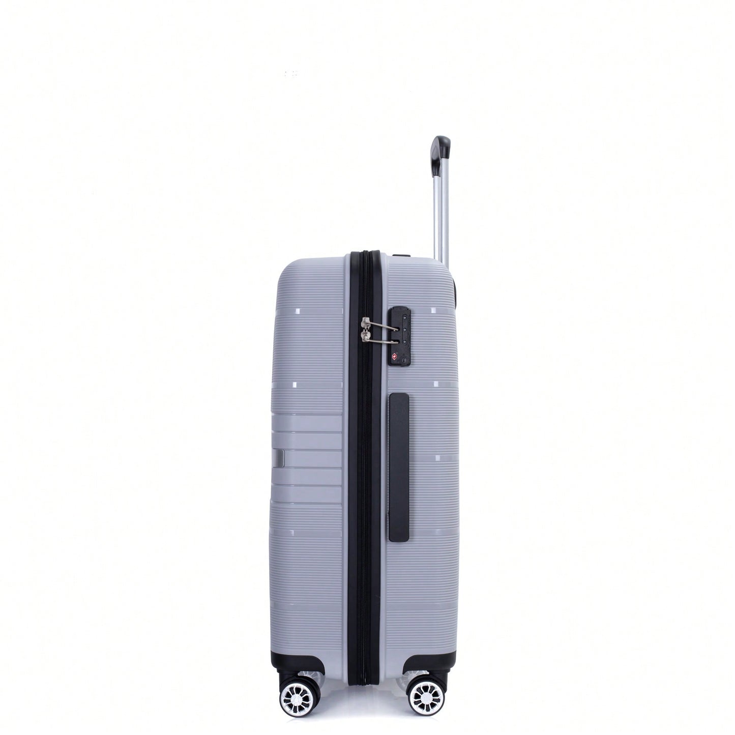 Light Green 3-Piece Hardshell Luggage Set With Double Spinner Wheels, TSA Lock, Lightweight & Durable (20/24"/28")"