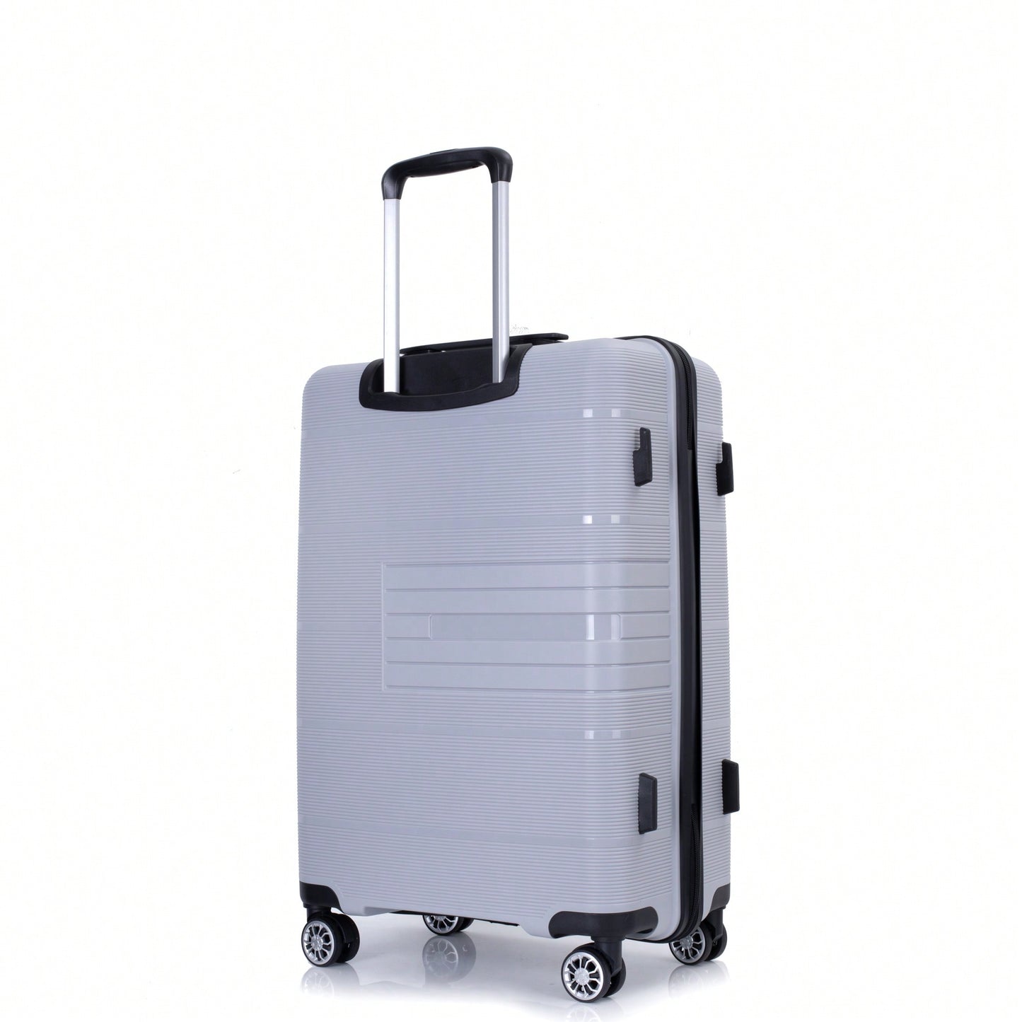 Light Green 3-Piece Hardshell Luggage Set With Double Spinner Wheels, TSA Lock, Lightweight & Durable (20/24"/28")"