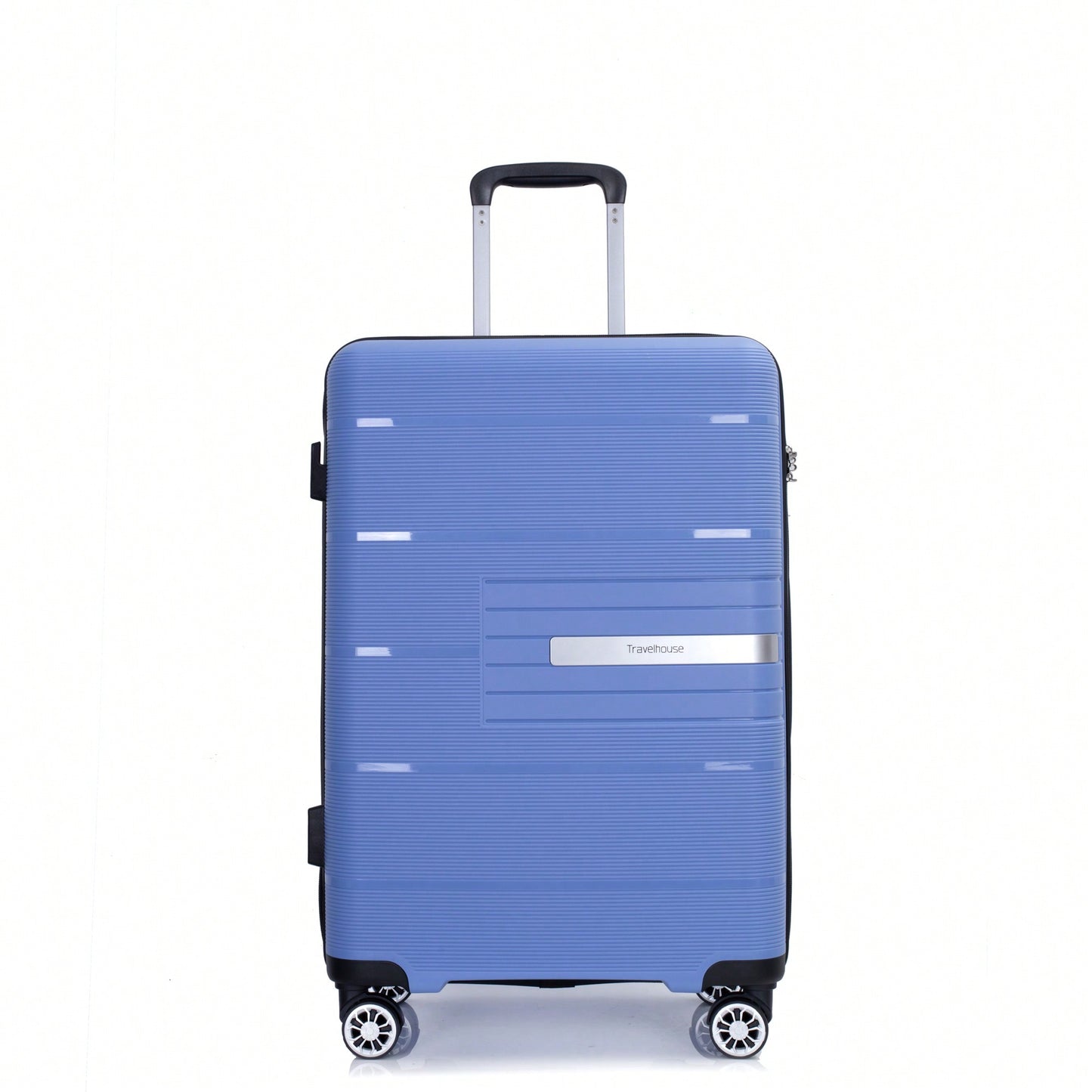 Light Green 3-Piece Hardshell Luggage Set With Double Spinner Wheels, TSA Lock, Lightweight & Durable (20/24"/28")"