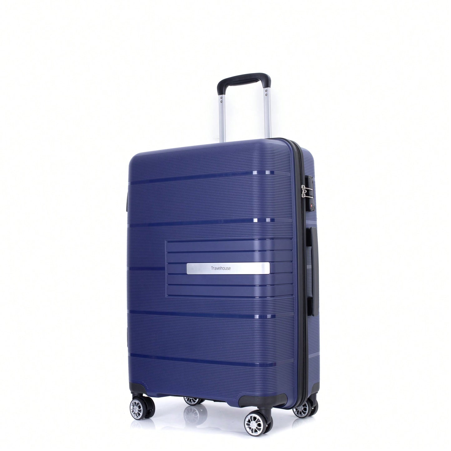 Light Green 3-Piece Hardshell Luggage Set With Double Spinner Wheels, TSA Lock, Lightweight & Durable (20/24"/28")"