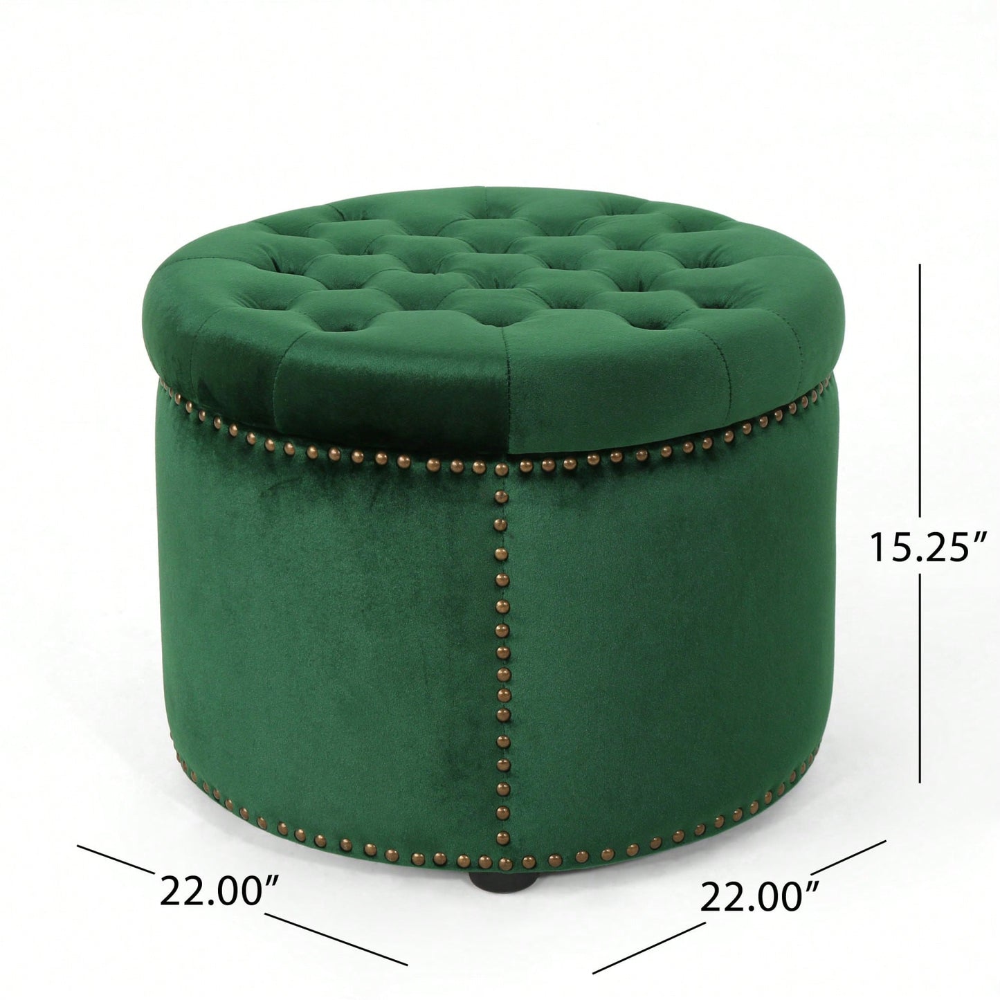 Stylish Modern Ottoman For Living Room And Bedroom - Versatile Footrest And Seating Solution