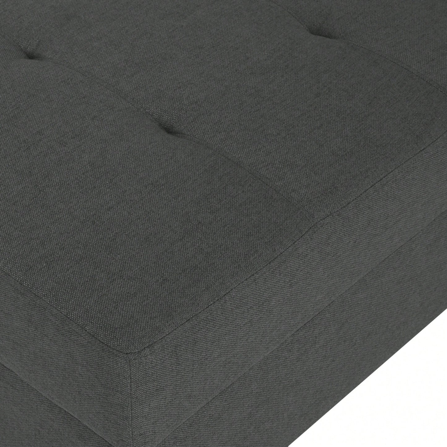 Elegant Plush Ottoman With Multifunctional Storage And Stylish Design