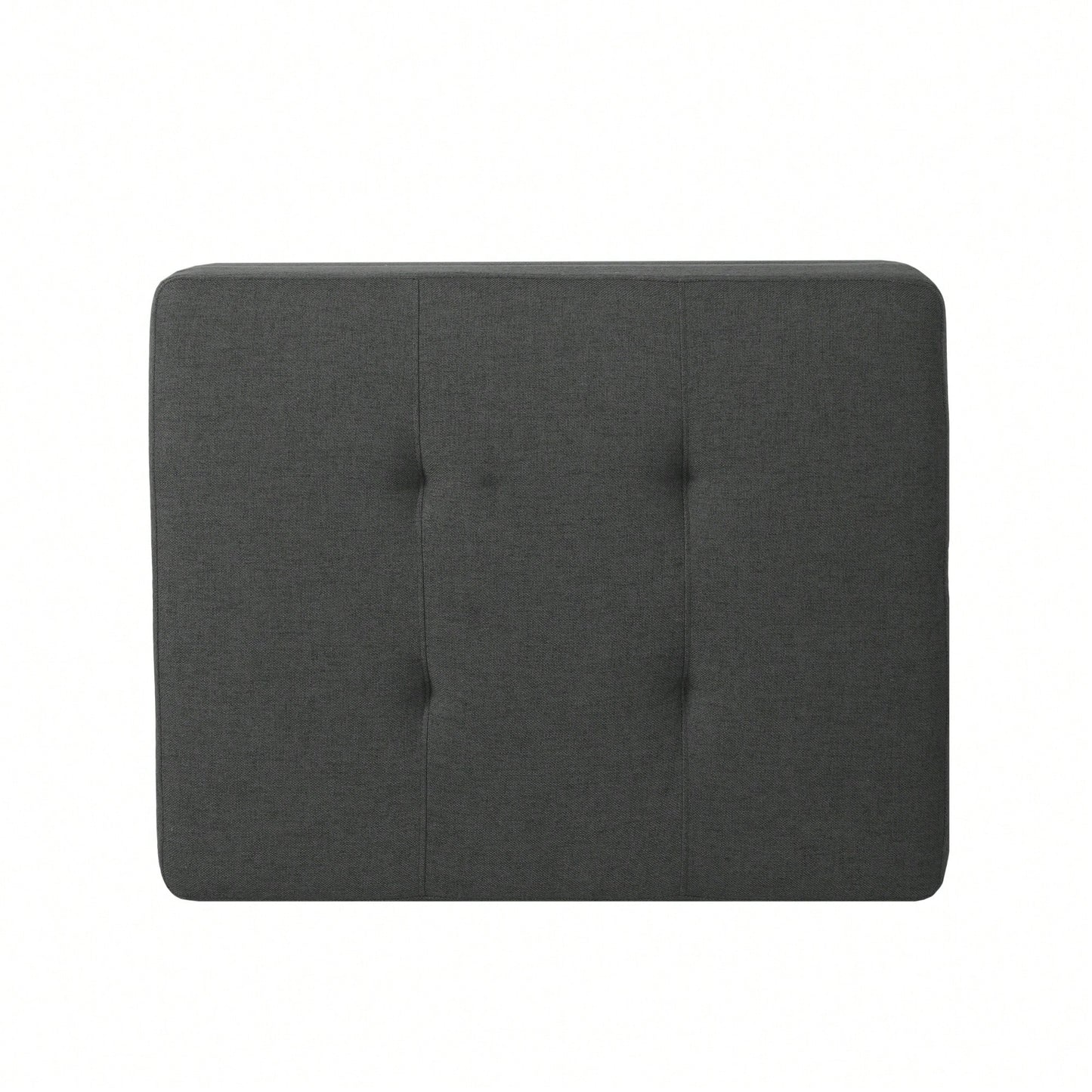Elegant Plush Ottoman With Multifunctional Storage And Stylish Design