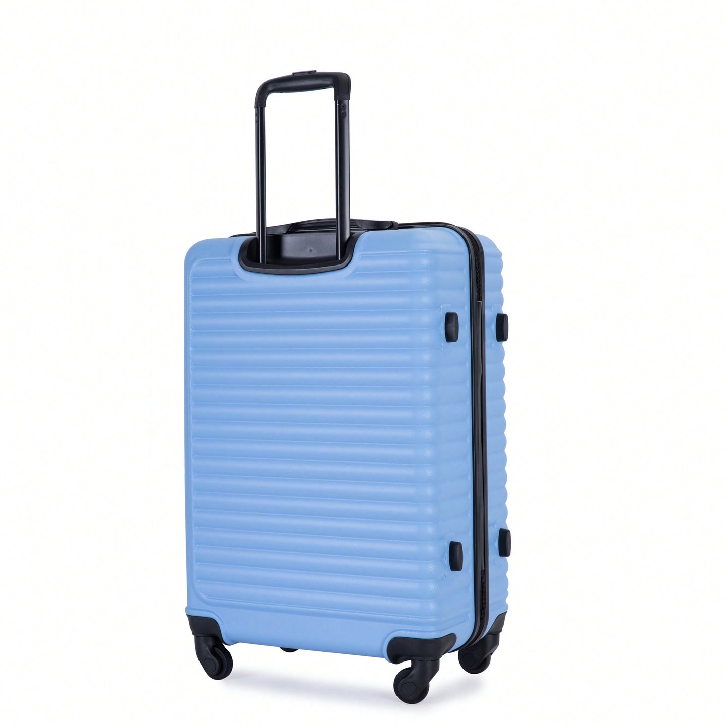 Stylish 3-Piece Lightweight Luggage Set With Spinner Wheels, Two Hooks & TSA Lock - Pink Suits For Travel (20/24/28)