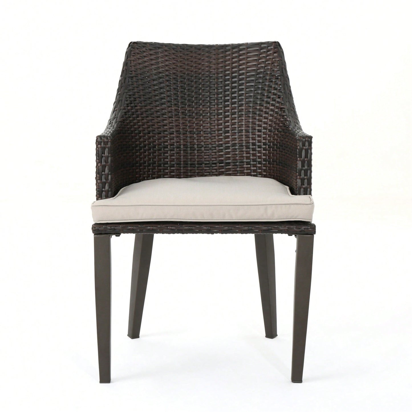Elegant Brown Accent Chairs - Set Of 2 For Living Room Or Office Space