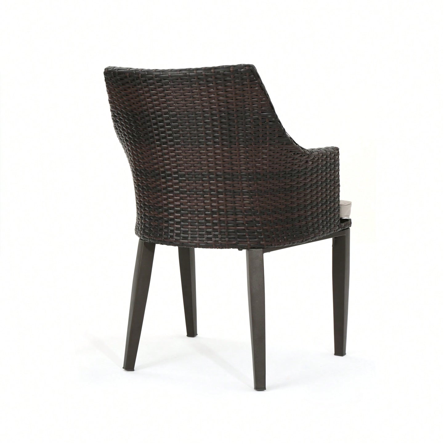Elegant Brown Accent Chairs - Set Of 2 For Living Room Or Office Space