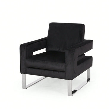 Elegant Modern Upholstered Arm Chair For Stylish Living Rooms And Offices