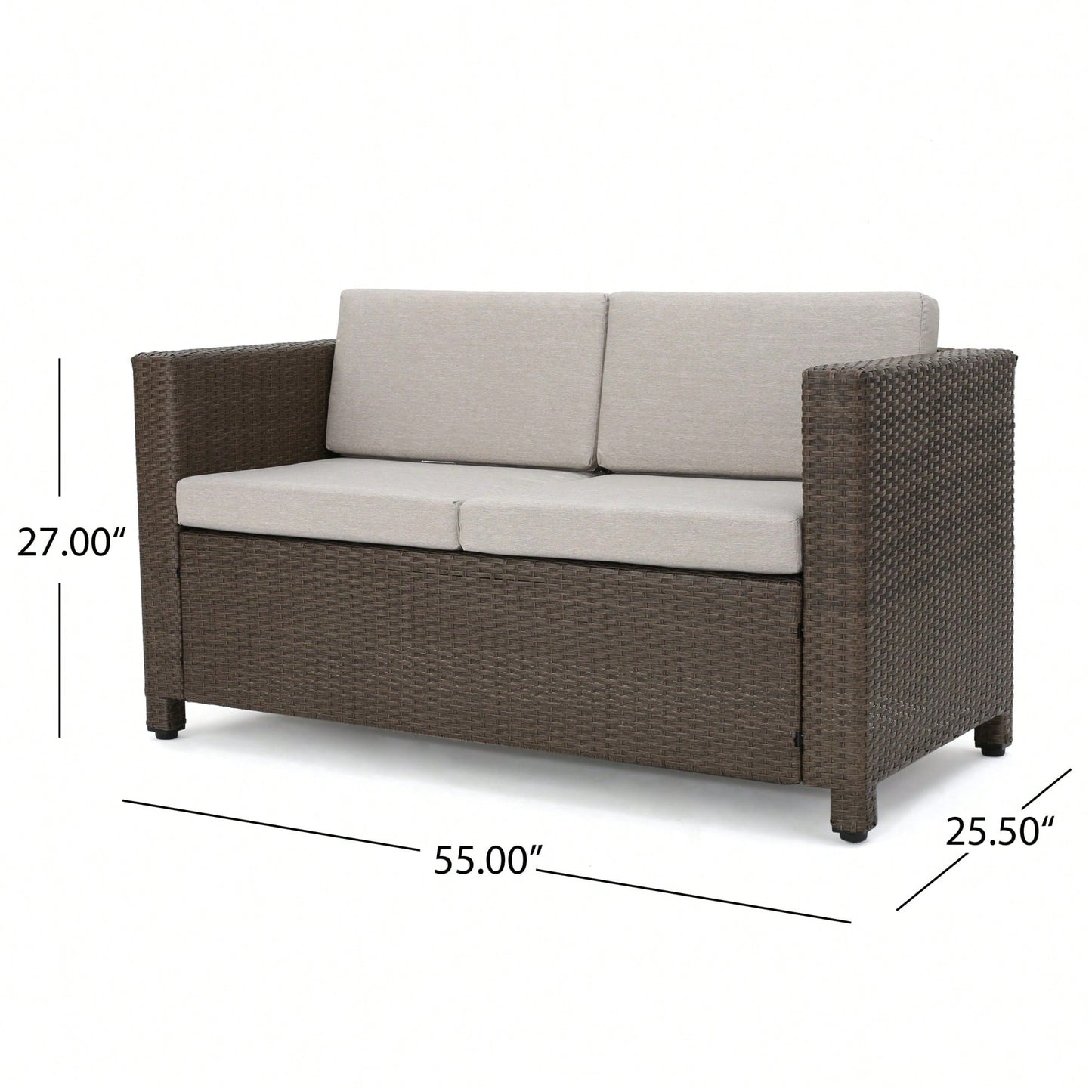 Stylish And Comfortable Two-Seater Loveseat For Cozy Living Spaces