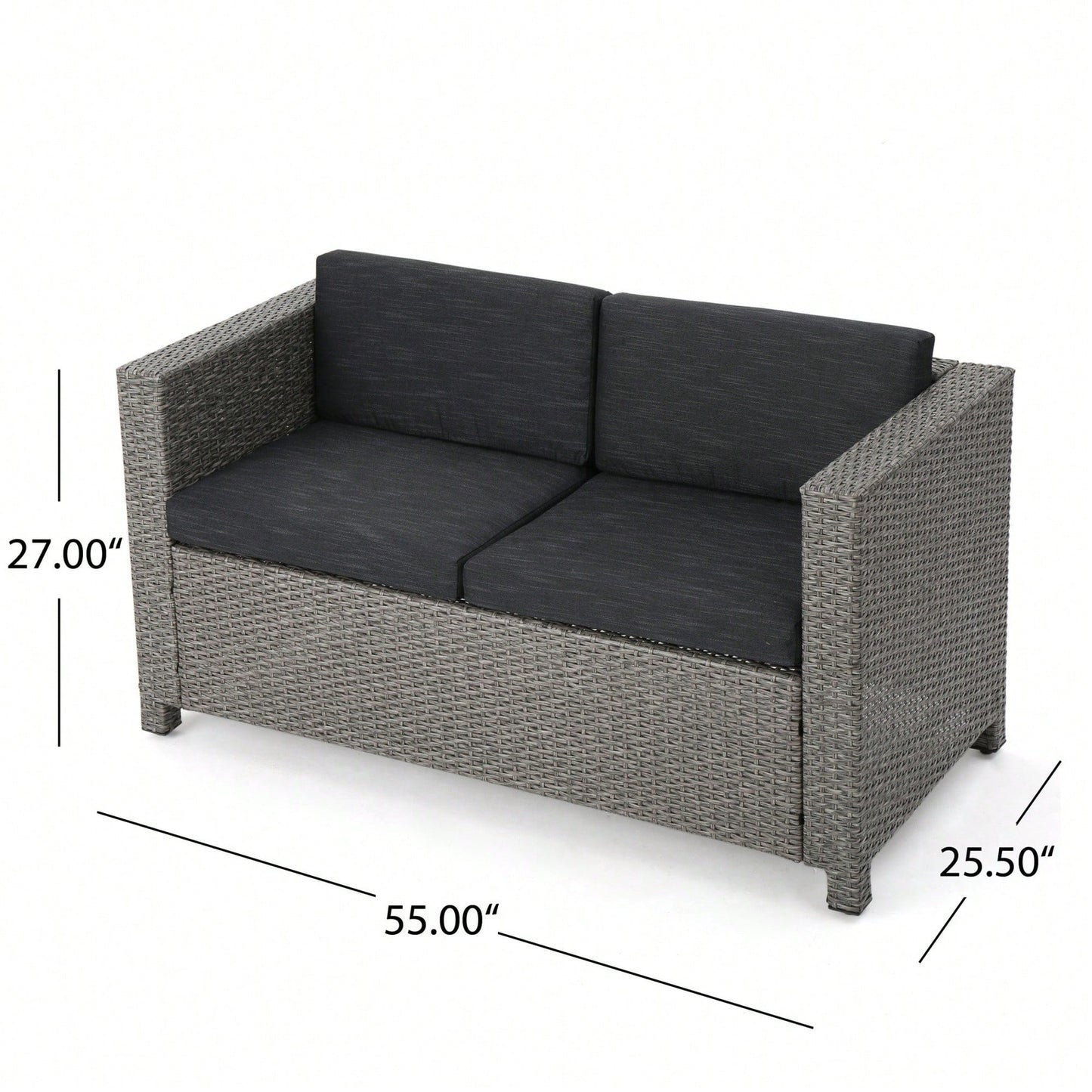 Stylish And Comfortable Two-Seater Loveseat For Cozy Living Spaces