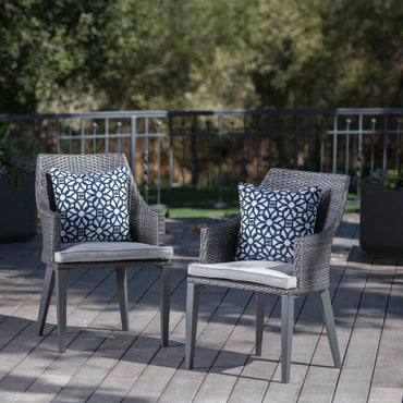 Set Of 2 Modern Grey Accent Chairs For Stylish Living Spaces
