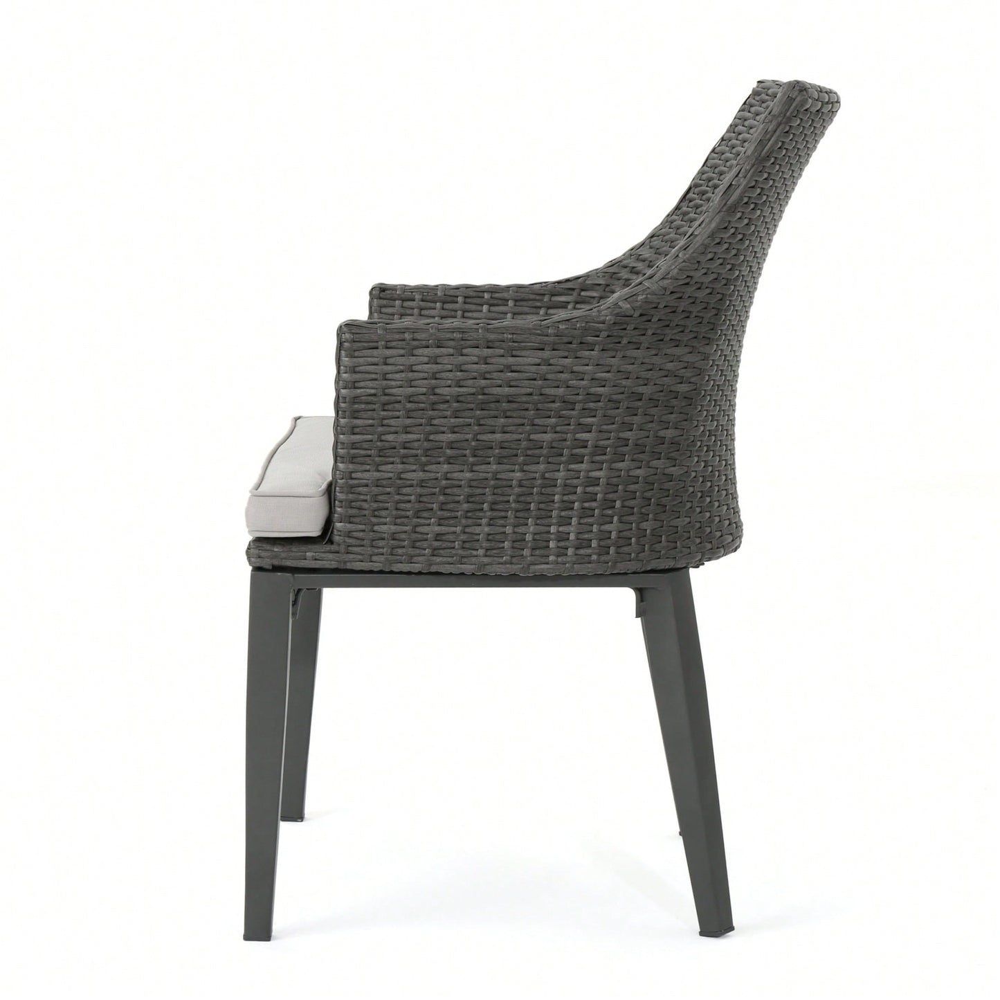 Set Of 2 Modern Grey Accent Chairs For Stylish Living Spaces