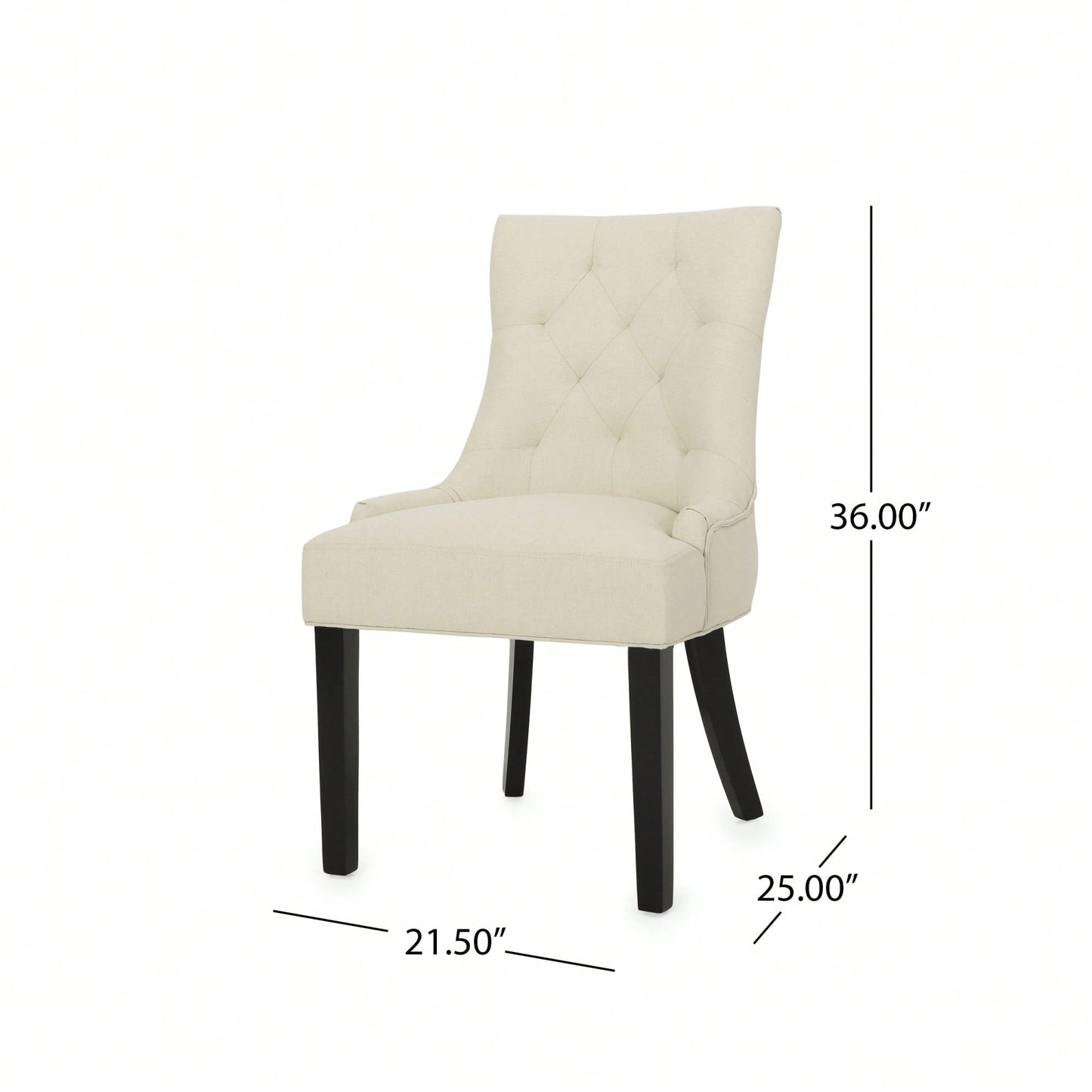 Stylish And Comfortable Dining Chairs - Set Of 2 For Modern Interiors
