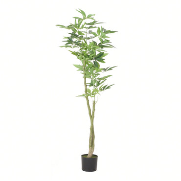 Lifelike 160CM Artificial Pachira Macarposa Tree For Home And Office Decor