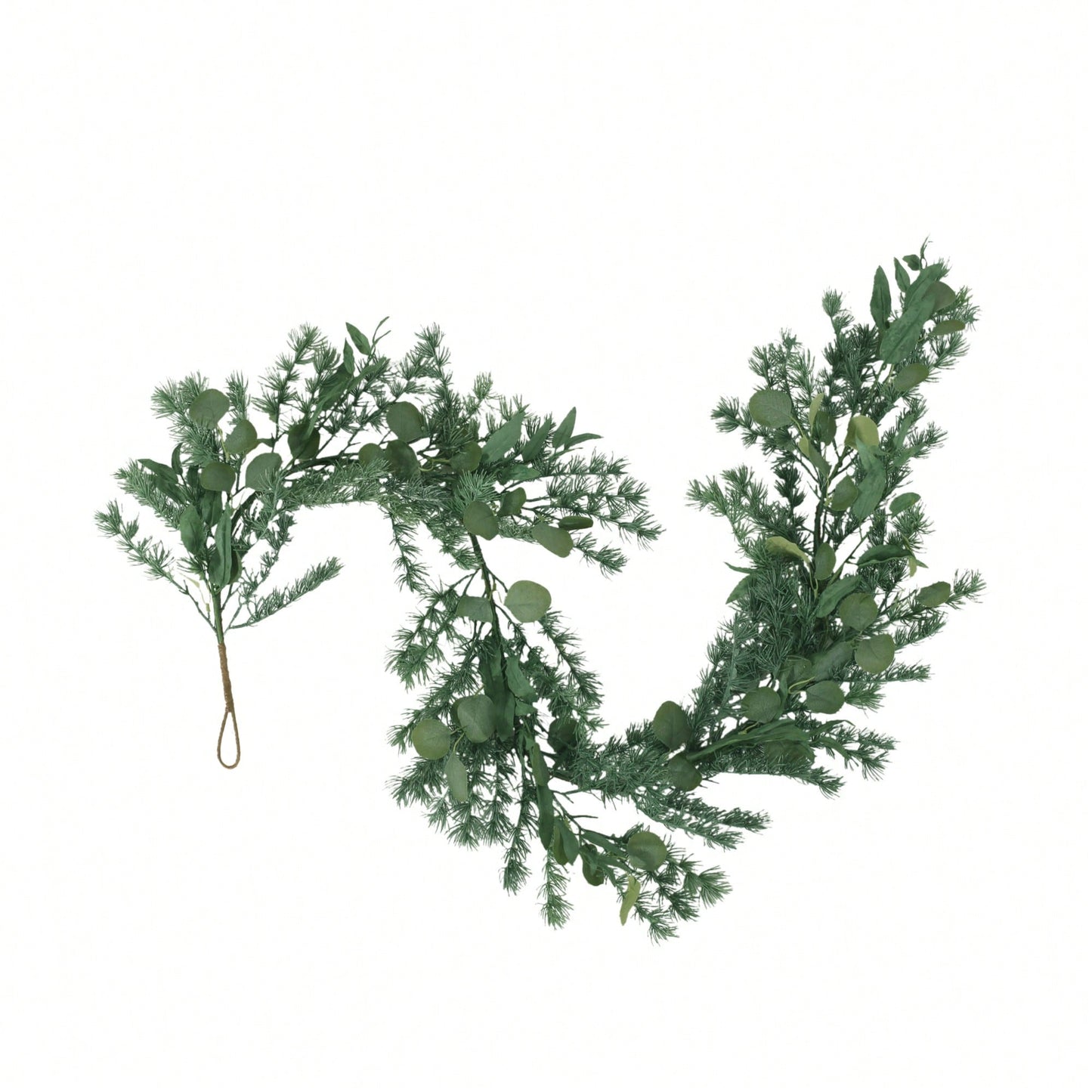 5.5-Foot Lush Greenery Leaves Garland For Home Decor And Event Styling