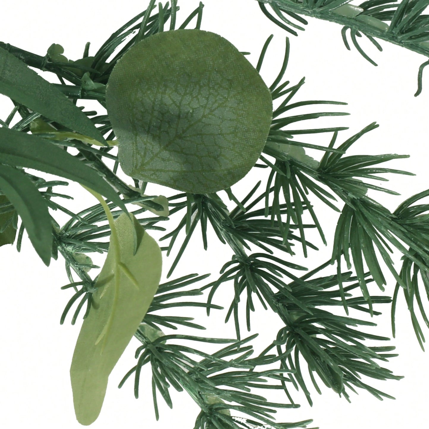 5.5-Foot Lush Greenery Leaves Garland For Home Decor And Event Styling