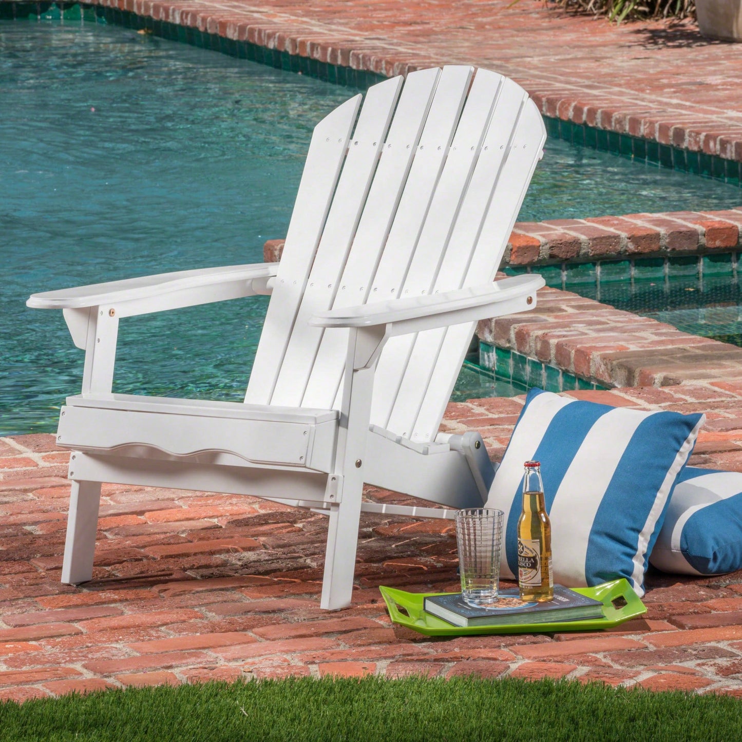 Stylish Outdoor Adirondack Chair For Relaxation And Comfort – Perfect For Patios And Gardens