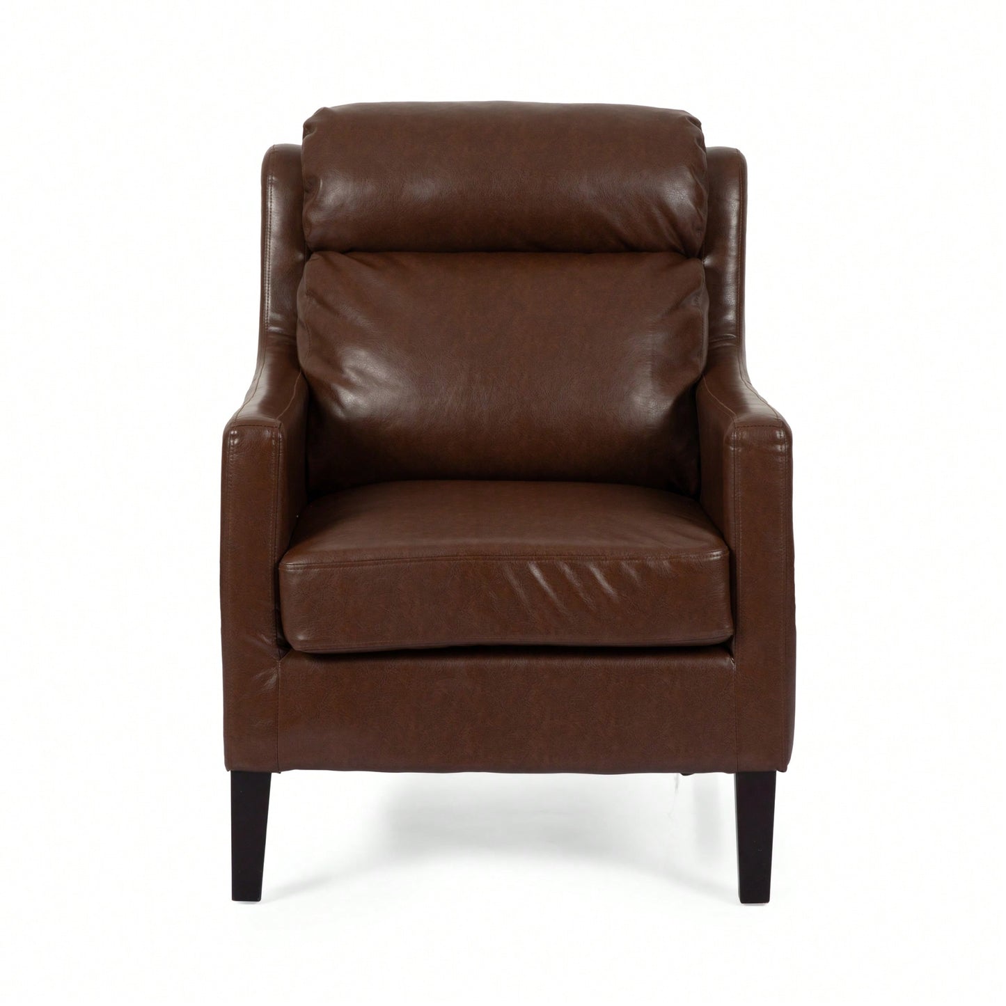 Elegant Upholstered Club Chair For Cozy Living Room Seating – Stylish Accent Chair For Home Decor