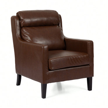 Elegant Upholstered Club Chair For Cozy Living Room Seating – Stylish Accent Chair For Home Decor