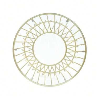 Elegant Modern Golden Coffee Table For Living Room Decor - Luxurious Design For Stylish Interiors