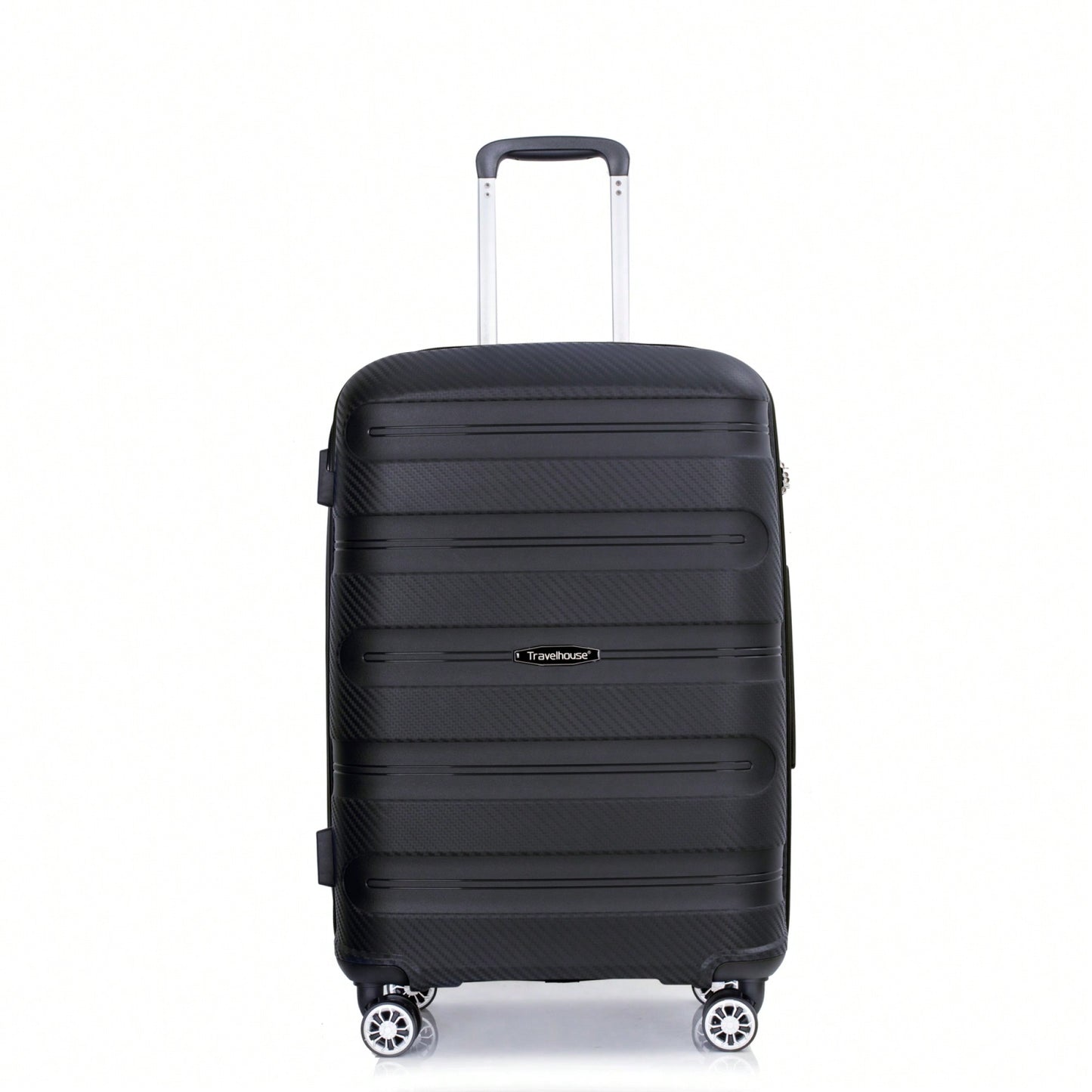 Lightweight Durable 3-Piece Hardshell Luggage Set With Spinner Wheels And TSA Lock - Stylish Purplish Blue Suitcases (20"/24"/28")