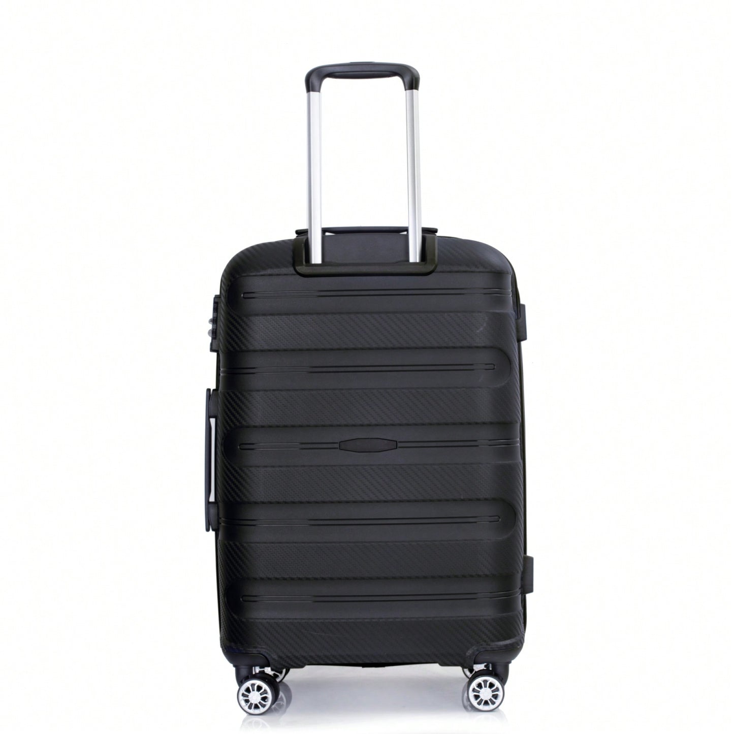Lightweight Durable 3-Piece Hardshell Luggage Set With Spinner Wheels And TSA Lock - Stylish Purplish Blue Suitcases (20"/24"/28")