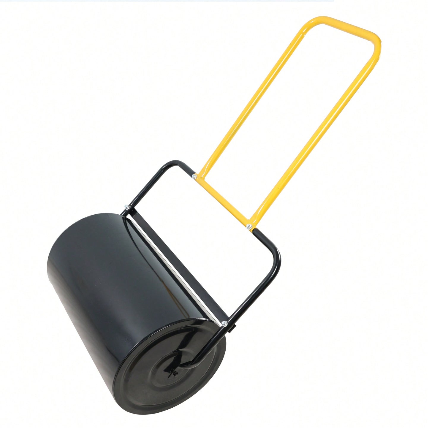 High-Capacity 40L Lawn Roller with Ergonomic Handle Fills with Sand or Water for Easy Use in Gardens Farms and Parks