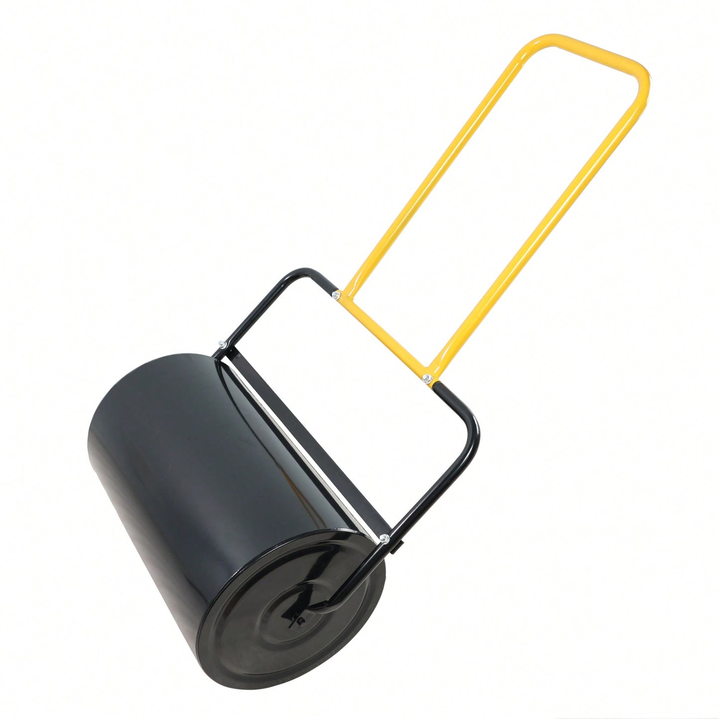 High-Capacity 40L Lawn Roller with Ergonomic Handle Fills with Sand or Water for Easy Use in Gardens Farms and Parks