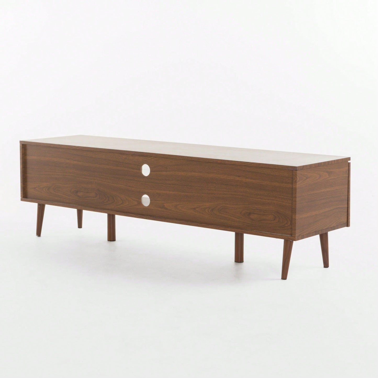 Versatile Modern TV Stand With Ample Storage And Adjustable Shelves For Living Room Entertainment Center
