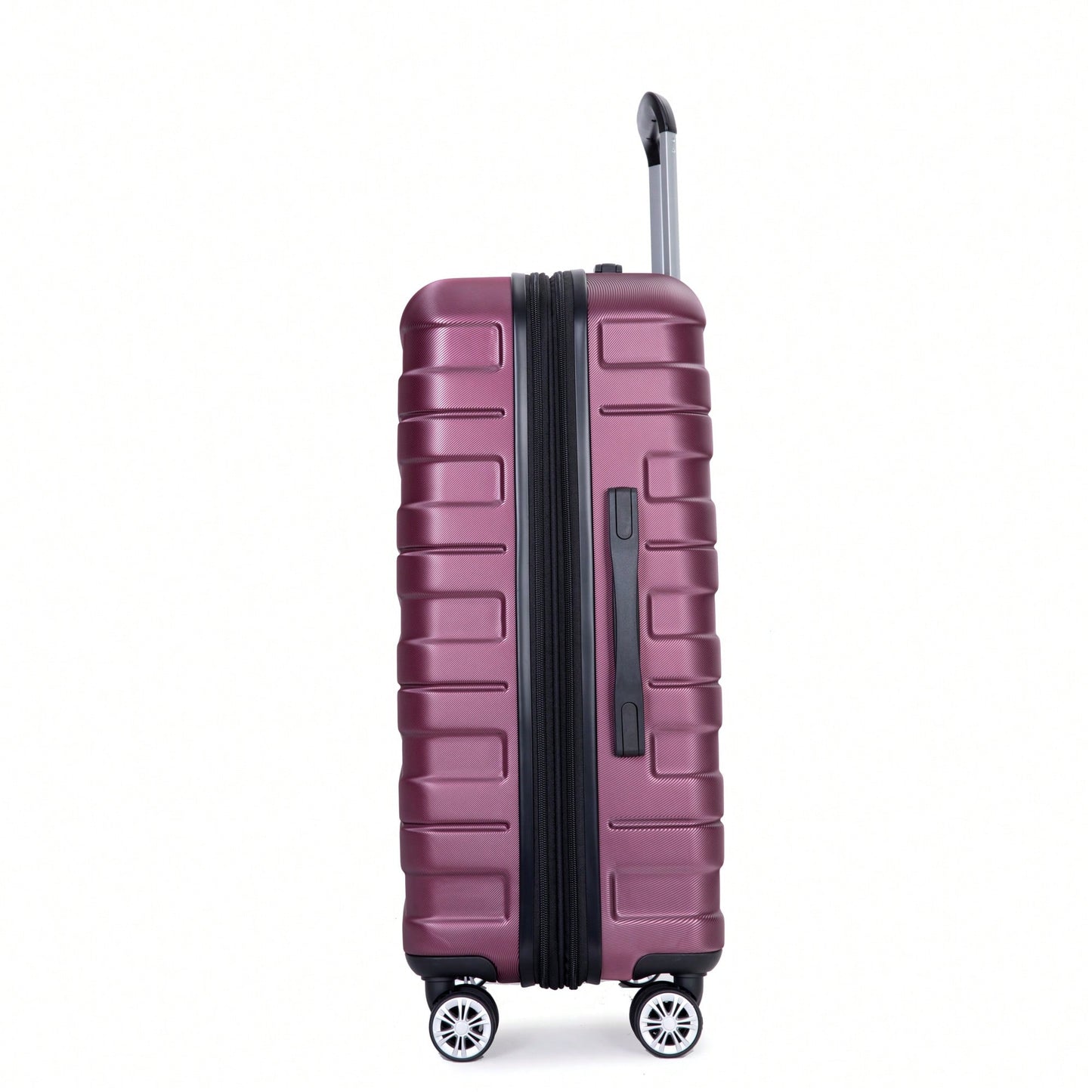 Lightweight Durable 3-Piece Expandable Luggage Set With Double Spinner Wheels, TSA Lock, And Hooks - Dark Blue (21"/25"/29")