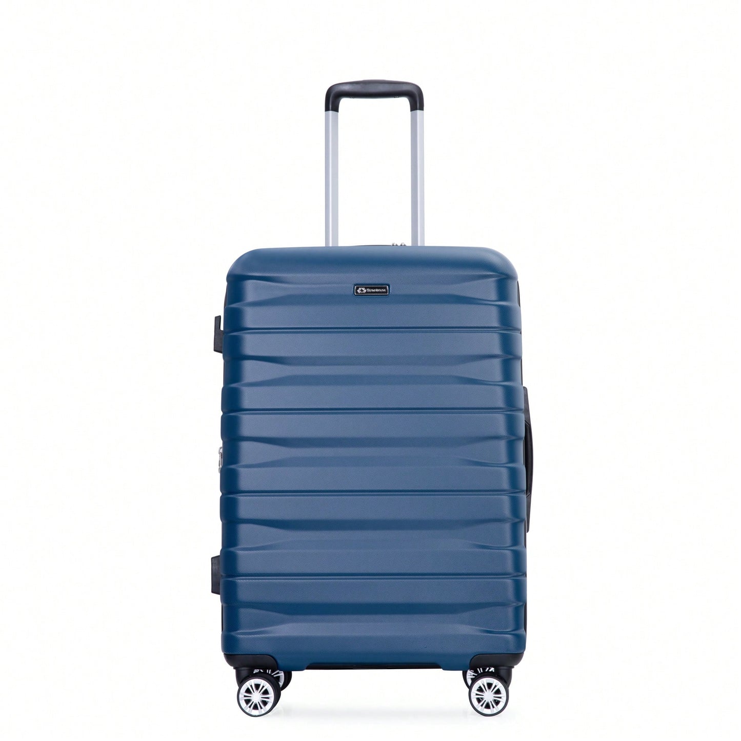 Lightweight Durable 3-Piece Expandable Luggage Set With Double Spinner Wheels, TSA Lock, And Hooks - Dark Blue (21"/25"/29")