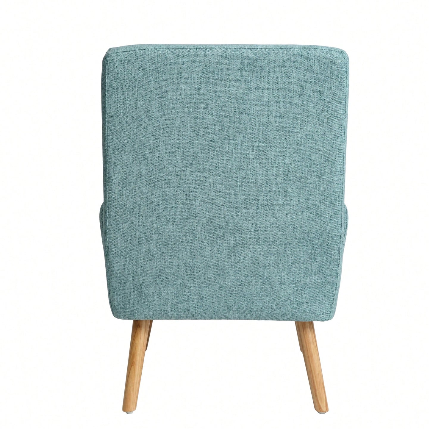 Mid Century Modern Accent Chair and Ottoman Set with Adjustable Backrest for Living Room and Bedroom