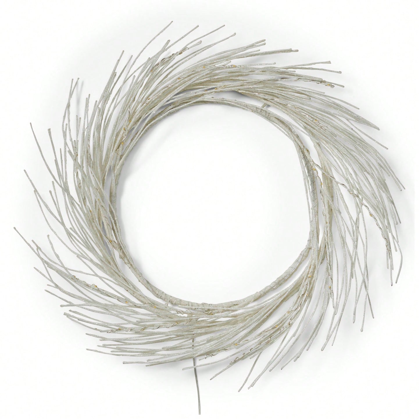 24-Inch Illuminated Paper Wreath With Battery-Operated LED Lights For Enchanting Holiday Decor