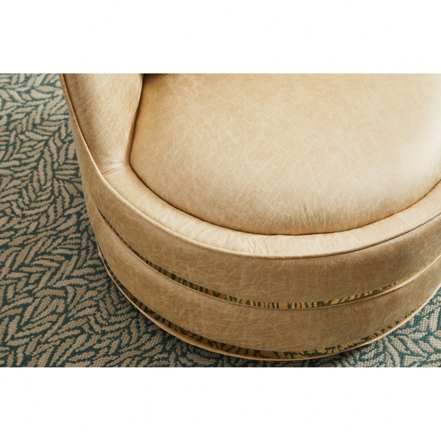 Modern 360-Degree Swivel Accent Chair - Stylish Barrel Chair For Living Room And Bedroom Comfort