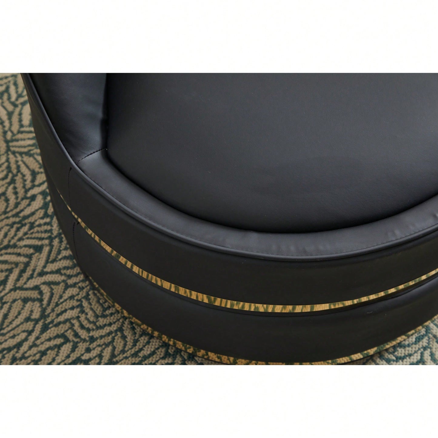 Modern 360-Degree Swivel Accent Chair - Stylish Barrel Chair For Living Room And Bedroom Comfort