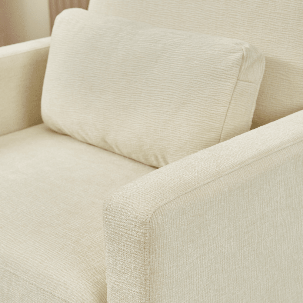 Stylish Chenille Upholstered Accent Chair With Solid Wood Frame - Perfect For Living Room, Bedroom, Or Office Decor