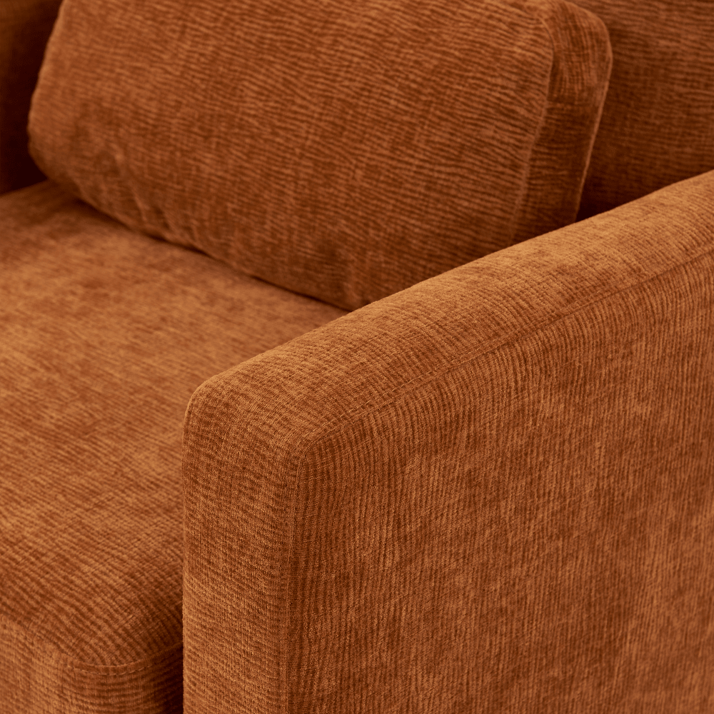 Stylish Chenille Upholstered Accent Chair With Solid Wood Frame - Perfect For Living Room, Bedroom, Or Office Decor