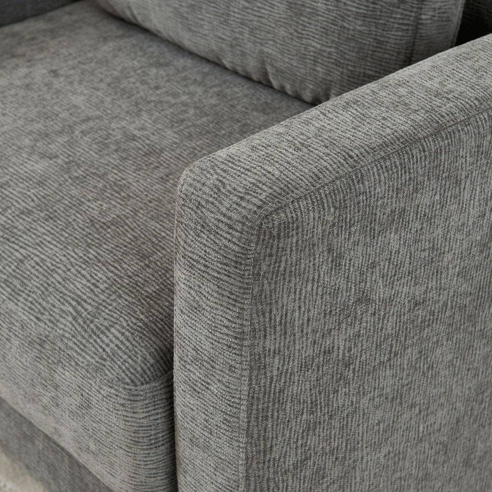 Stylish Chenille Upholstered Accent Chair With Solid Wood Frame - Perfect For Living Room, Bedroom, Or Office Decor