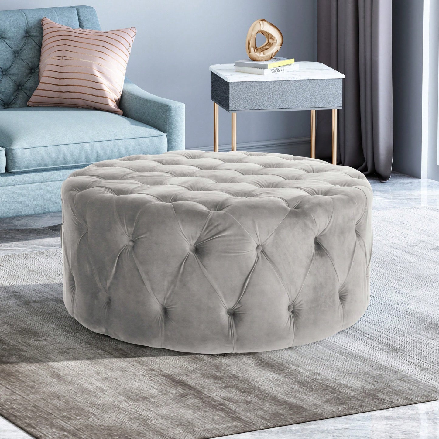 Stylish And Versatile Ottoman For Effortless Home Décor And Comfort