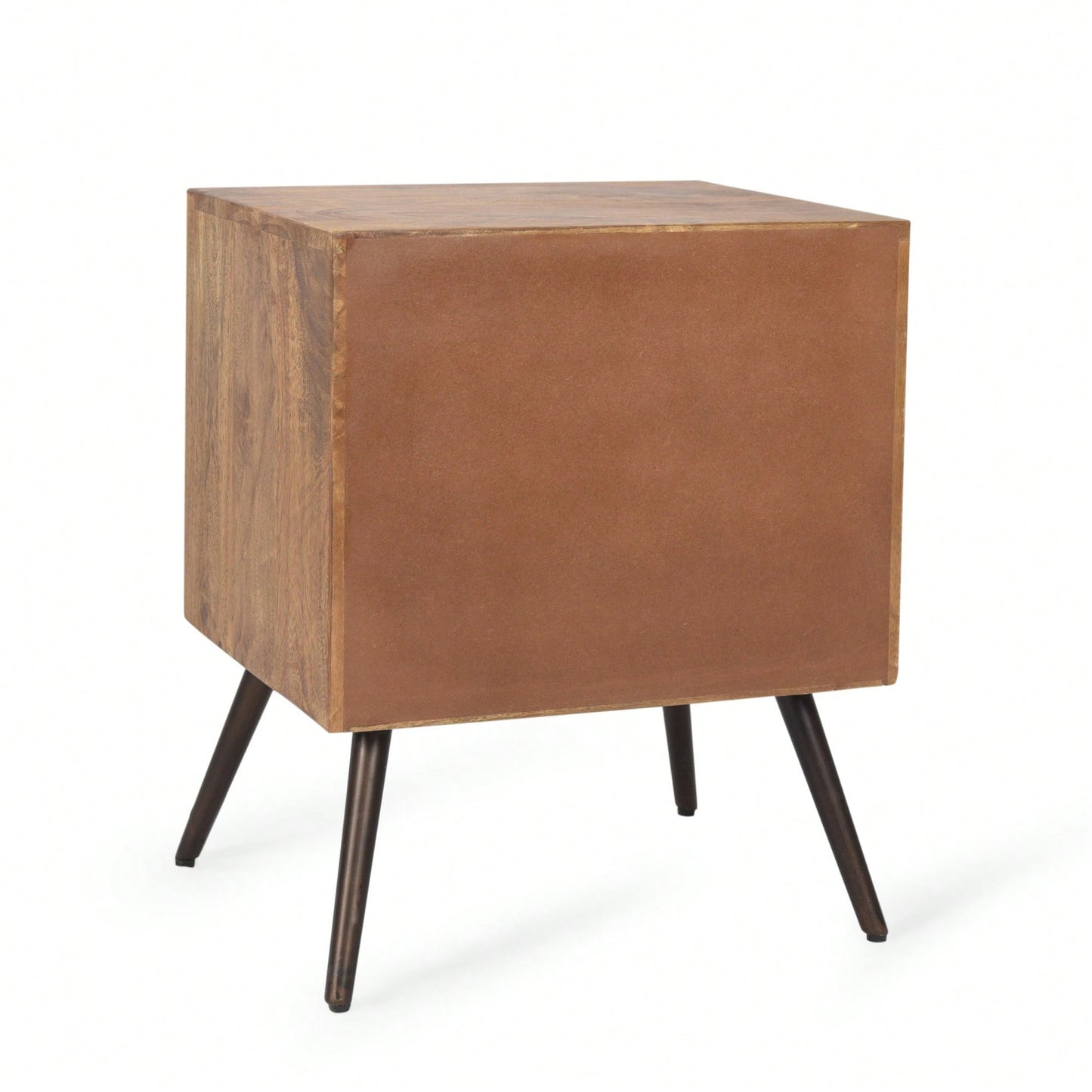 Stylish Wooden And Iron Storage Cabinet For Home Decor And Organization