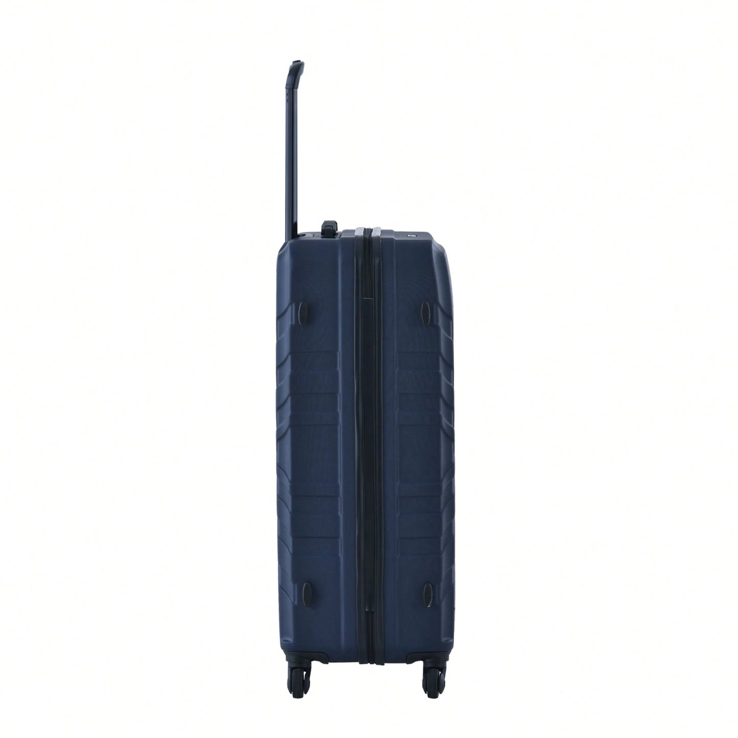 Lightweight 3-Piece ABS Luggage Set With Spinner Wheels, TSA Lock & Double Hooks - 20"/24"/28" - Stylish Blue Travel Suitcases