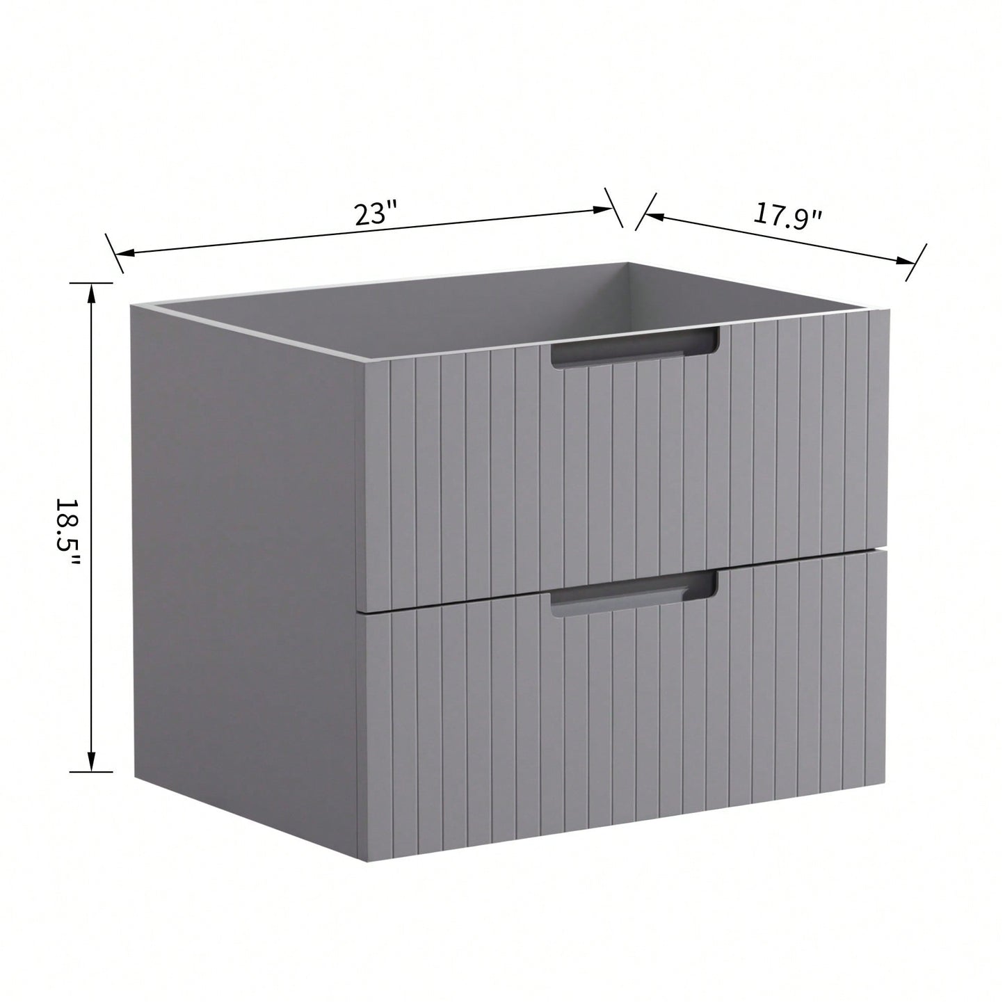 Elegant 24-Inch White Cabinet With Ample Storage For Any Room