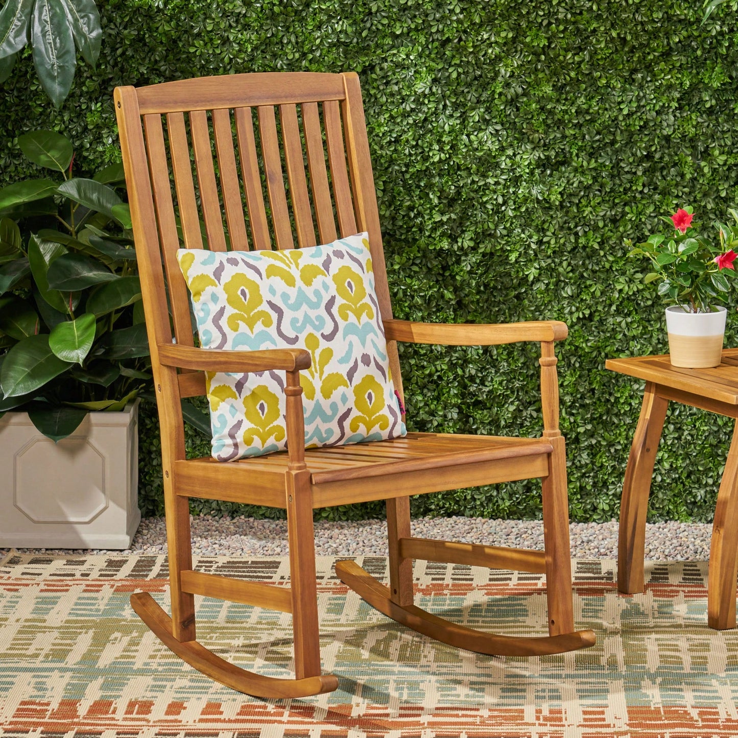 Comfortable Modern Rocking Chair For Relaxation And Style In Living Room Or Nursery