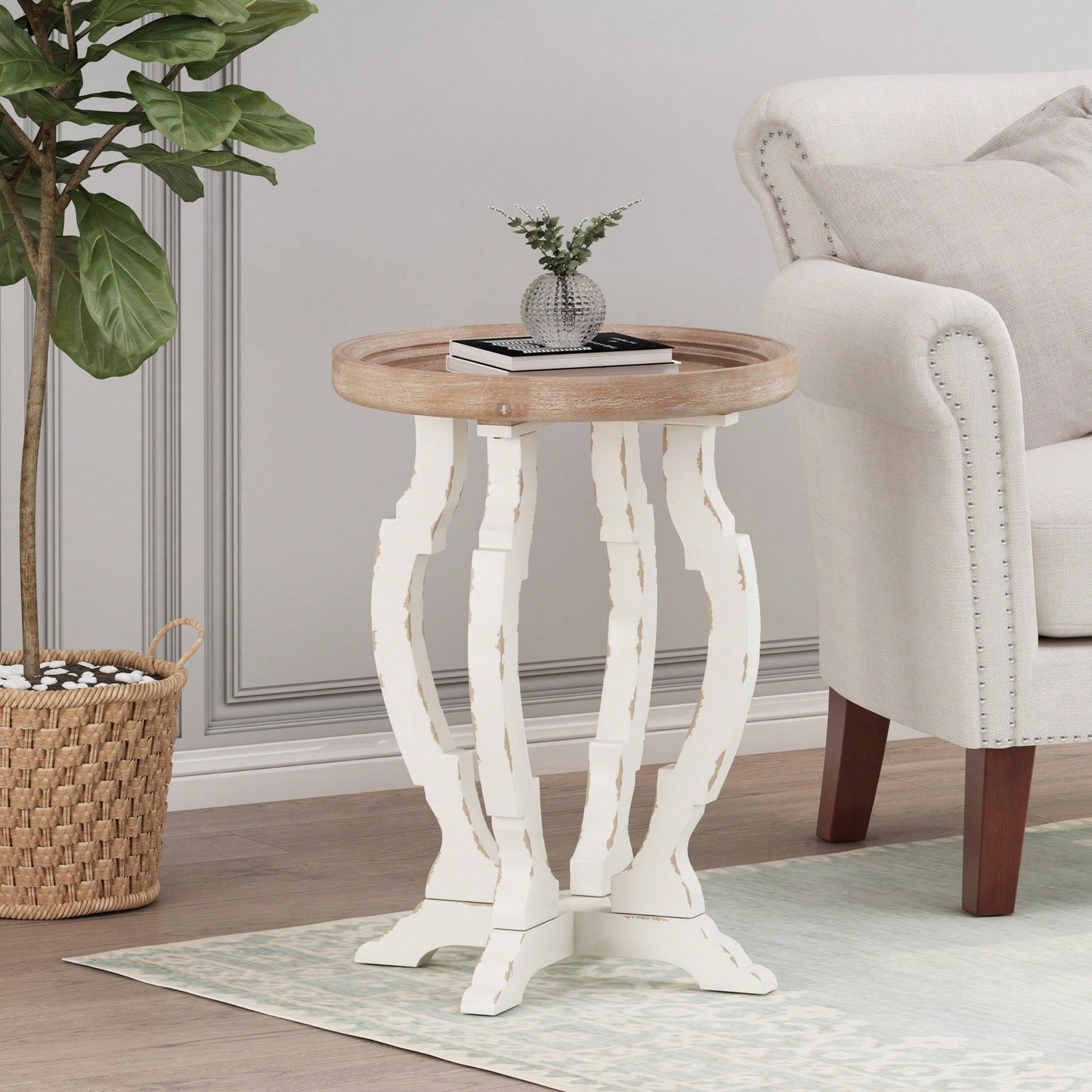 Stylish Accent Table For Living Room And Bedroom Decor